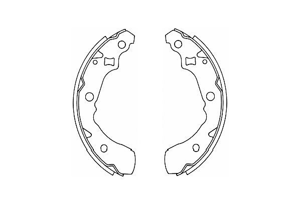 KAVO PARTS Jarrukenkäsarja BS-1921